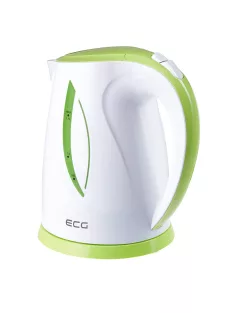   Кана за вода ECG RK 1758 Green, 2200W, 1.7L, Бял/Зелен - Код G5064