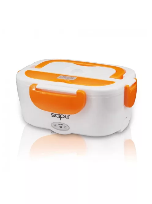 Електрическа кутия за храна за автомобил Sapir SP 1177 AD, 40W/12V, 1.5 литра, Бял/Oранжев - Код G8345