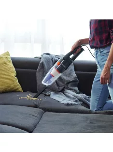  Прахосмукачка Rosberg R51001A, Вертикална, 600W, 800 ml, HEPA филтър, Използване като ръчна, Черен - Код G8360
