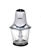 Чопър със стъклена купа ZEPHYR ZP 1111 IG, 300W, 1.5 литра, 2 скорости, 4 остриета, Бял - Код G8421