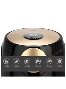   Фритюрник DECAKILA Air Fryer, LED, 2 L, 1000 W, Черен - Код G8708