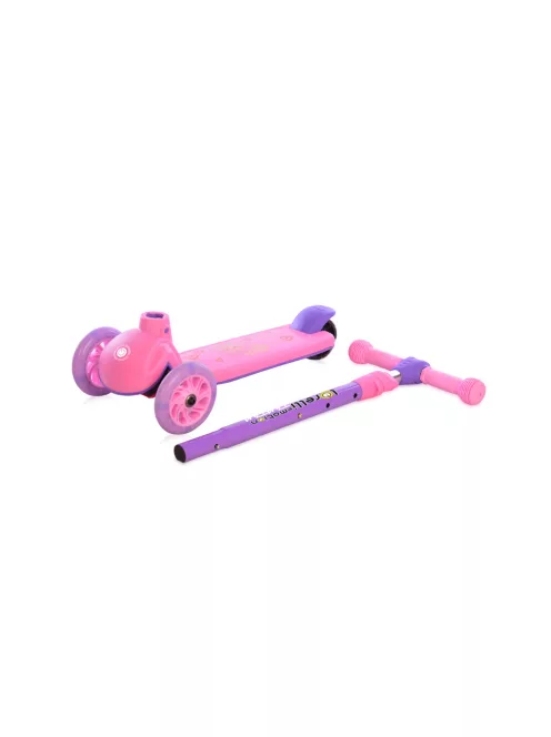Тротинетка LORELLI TAMTAM PINK LION, Регулируема дръжка в 3 позиции, До 50кг., Розов - Код L11410
