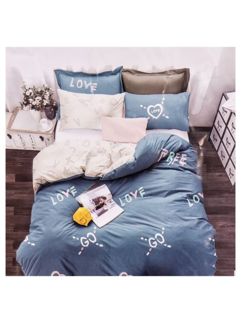 Set za spavanje s dva lica EmonaMall, 4 dijela - Model S12258