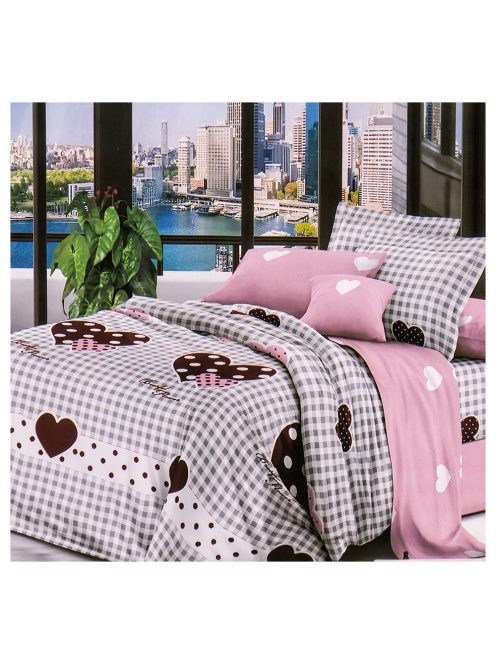 Set za spavanje s dva lica EmonaMall, 4 dijela - Model S12262