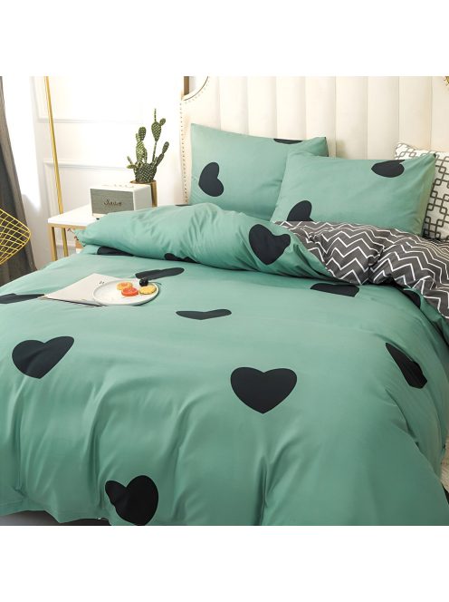 Set za spavanje s dva lica s gumicom EmonaMall, 4 dijela - Model S14848