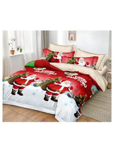  Božićni komplet posteljine s dva lica (120/200) EmonaMall, 4 dijela - Model S15614