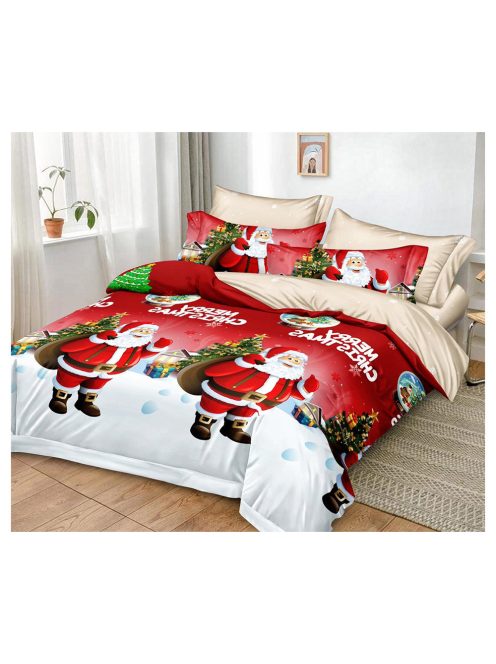 Božićni komplet posteljine s dva lica (120/200) EmonaMall, 4 dijela - Model S15614