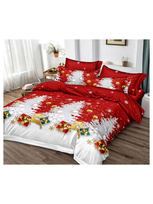 Božićni komplet posteljine s dva lica (120/200) EmonaMall, 4 dijela - Model S15619
