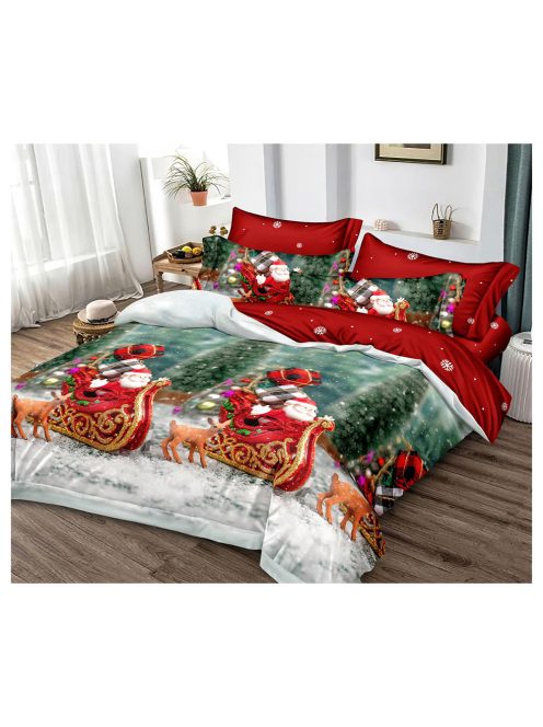 Božićni komplet posteljine s dva lica (120/200) EmonaMall, 4 dijela - Model S15629