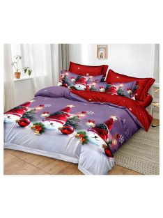   Božićni komplet posteljine s dva lica EmonaMall, 6 dijelova - Model S15661