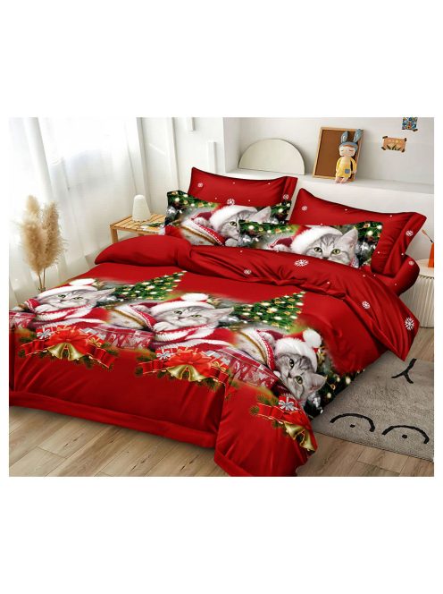 Božićni komplet posteljine s dva lica EmonaMall, 6 dijelova - Model S15665