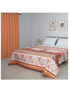   Двулицево шалте за спалня EmonaMall Изи Савана, 200х220 см., Капитонирано - Код S16445