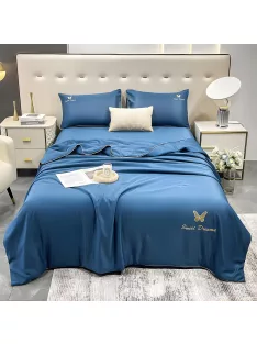   Спално бельо с тънка олекотена завивка EmonaMall, 4 части - Модел S17186