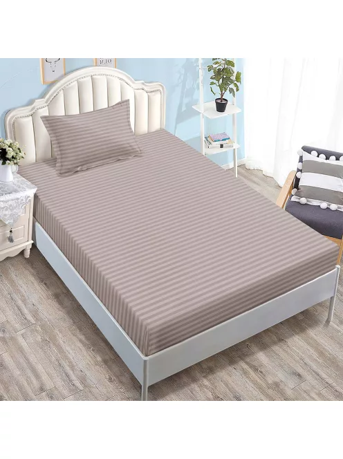 Долен чаршаф с ластик и калъфка (за матрак от 80x200 до 90x200) EmonaMall, 2 части - Модел S17772