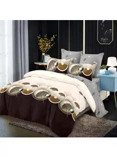   Двулицево спално бельо EmonaMall, 6 части - Модел S17797