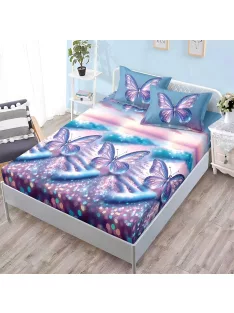   Долен чаршаф с ластик и две калъфки (за матрак от 160x200 до 180x200) EmonaMall, 3 части - Модел S19312